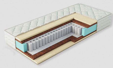 Матрас Base Софт TFK256 кокос10мм+латекс20мм