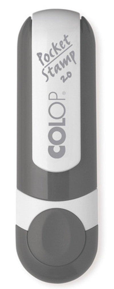Оснастка карманная Colop Pocket Stamp 20 38х14мм пластик