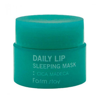 Ночная питательная маска для губ с Центеллой Азиатской FarmStay Daily Lip Sleeping Mask Cica Madeca 20г