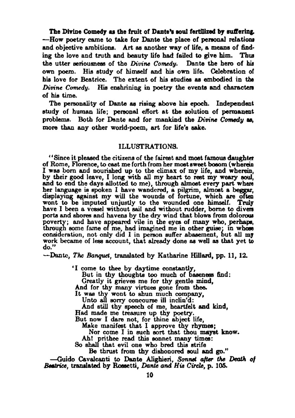 The Divine Comedy of Dante: A Handbook of Six Lectures | Griggs Edward Howard