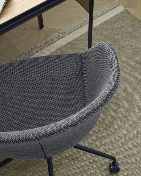 Рабочее кресло Yvette темно-серое