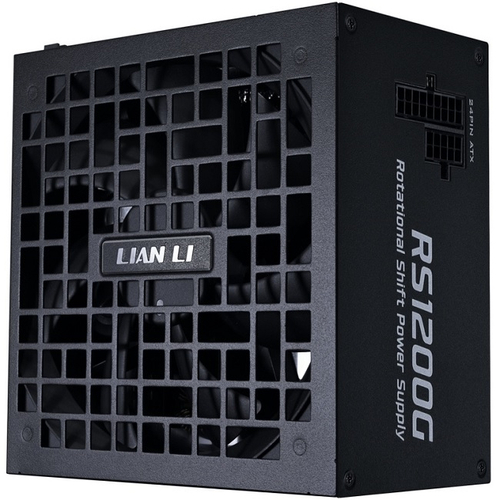 Блок питания Lian Li 1200W RS1200G Black, модульный, 16 Pin PCIe 5.1, 80 PLUS Gold (G9P.RS1200G.BH00.RU)