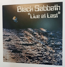 Винтажная виниловая пластинка Black Sabbath Live At Last (Japan 1980)