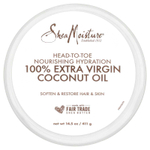 SheaMoisture, 100% нерафинированное кокосовое масло высшего качества, 411 мл (14,5 жидк. унции)