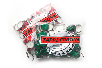 Кроненпробка "Красная" (Ø 29 мм) (Италия), 20 шт