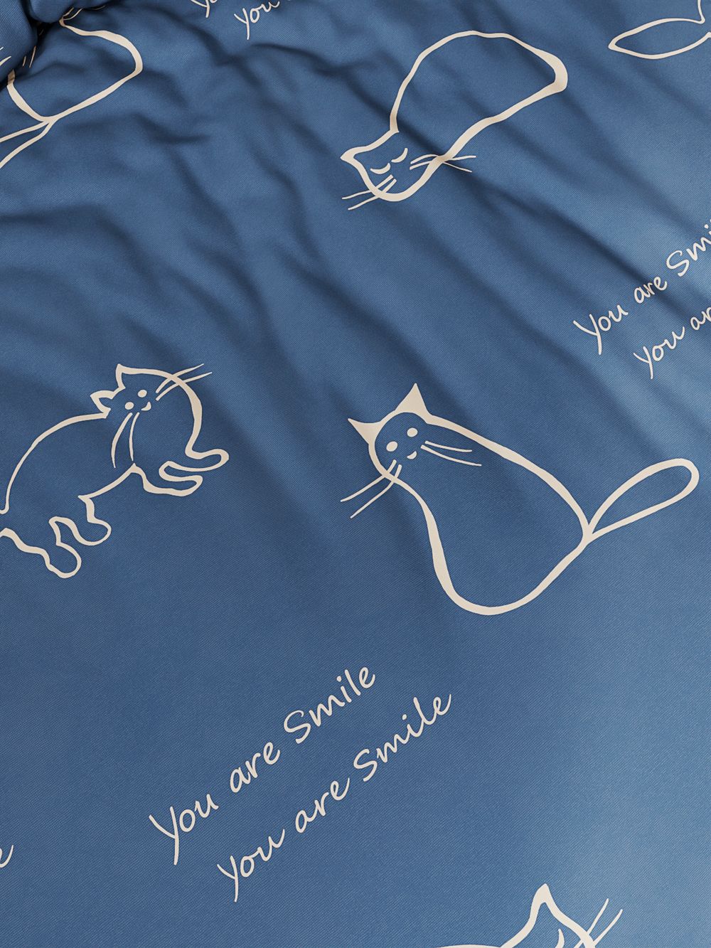 Комплект наволочек 2шт "КОТИКИ" 70х70 см Сказка сатин