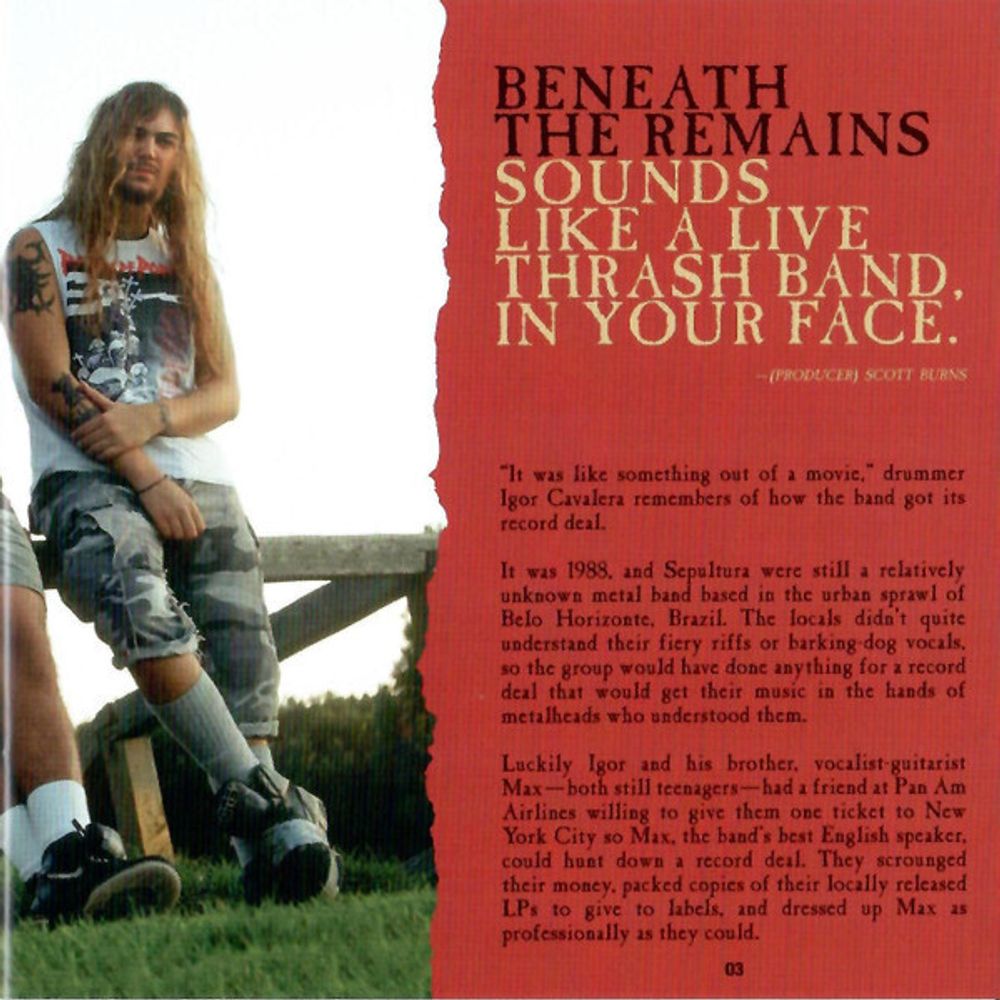 Sepultura - Beneath The Remains (Deluxe Edition). 2 CD