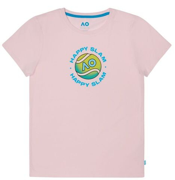 Женская теннисная футболка Australian Open Happy Slam T-Shirt - Розовый