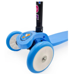 Самокат детский 3-х колесный колеса 150 мм, до 65 кг, голубой арт. 200820219