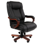 Офисное кресло CHAIRMAN 503, натуральная кожа/экокожа