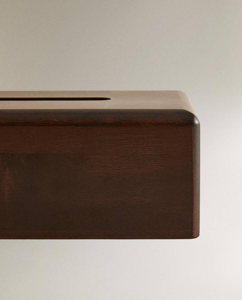 ZARA HOME ДЕРЕВЯННАЯ КОРОБКА ДЛЯ САЛФЕТОК, СВЕТЛО-БЕЖЕВЫЙ