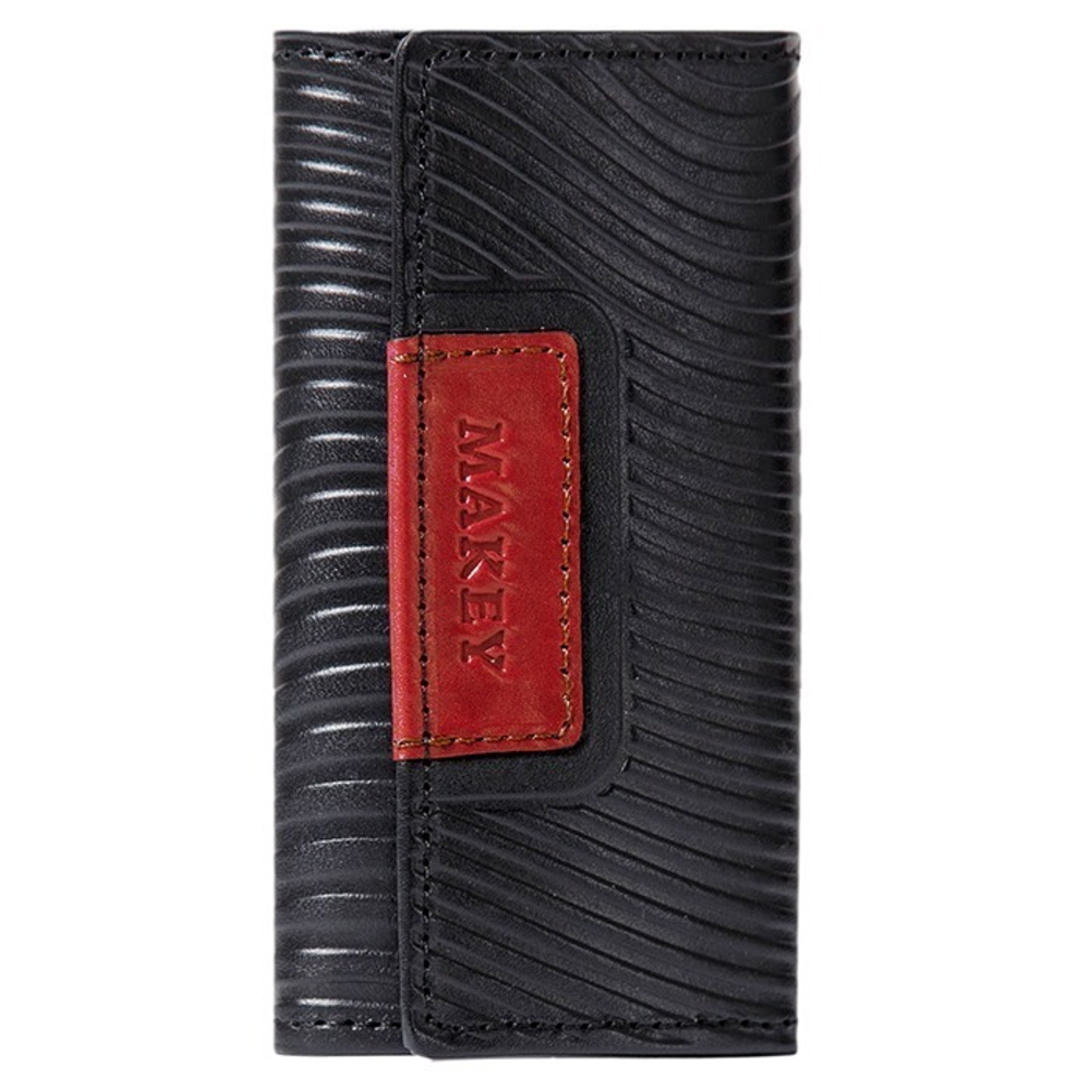 Футляр для ключей «Waves». Цвет черный