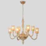 Люстра Crystal Lux SILVESTRO SP8 AMBER