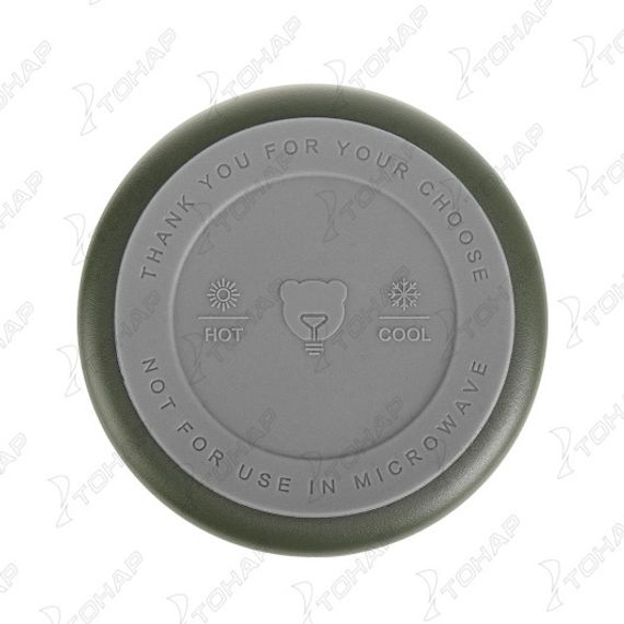 Термос (T-KD-7030-0.7) 700ML хаки (пробка-ситечко, крышка-кружка, ремешок) TONAR