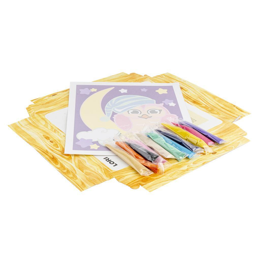 Фреска из песка "Совушка" (Lori)