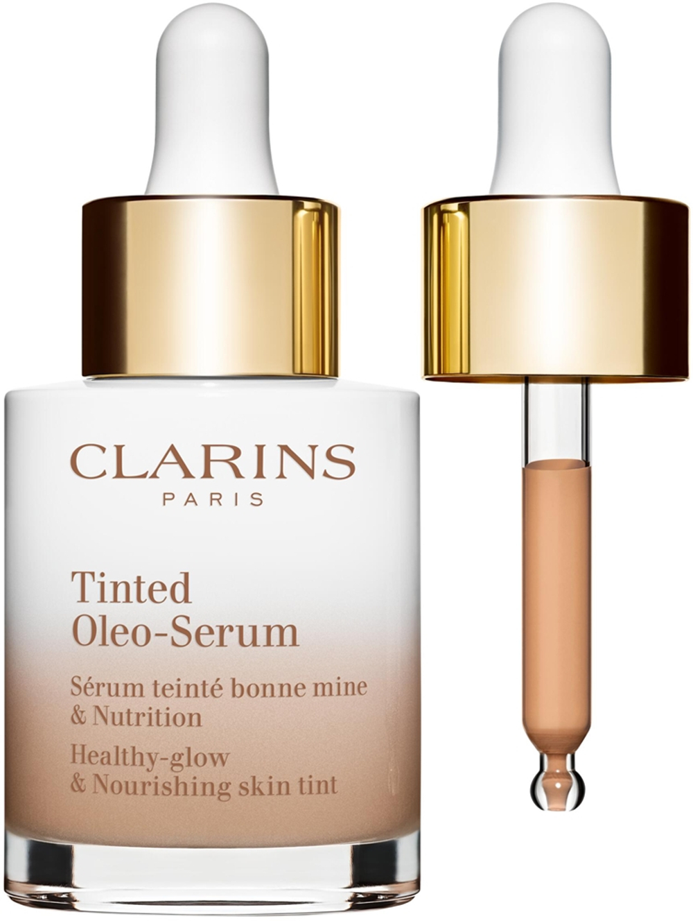 Clarins Tinted Oleo-Serum - Тональная основа: масляная сыворотка для выравнивания тона кожи. оттенок 03, 30 ml