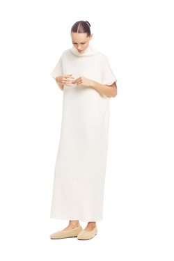 Платье с отстегивающимися рукавами WARM UP Milk