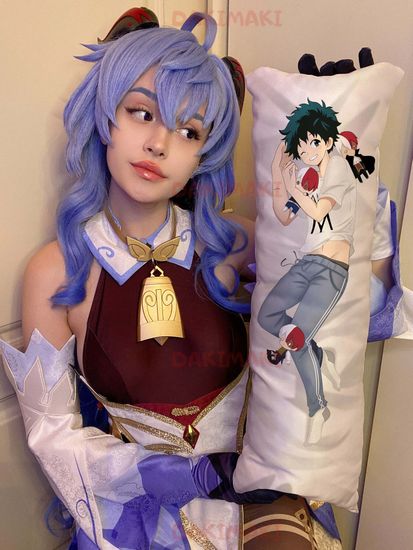 Мини дакимакура Шото Тодороки и Изуку Мидория из Моя геройская академия арт. M0280, 60х20 см