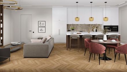 CHEVRON LVT
