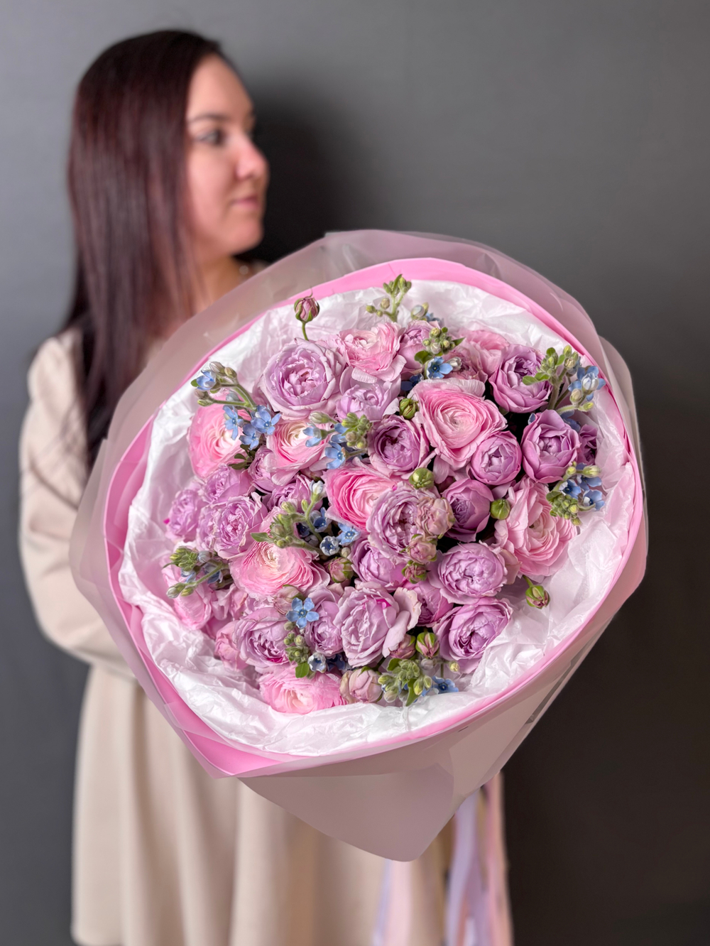 Авторский букет «Облако нежности»