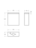 Унитаз-компакт BelBagno ACQUA-TOR BB2801CP-TOR/SC + BB2801T безободковый с сиденьем и смывом TORNADO