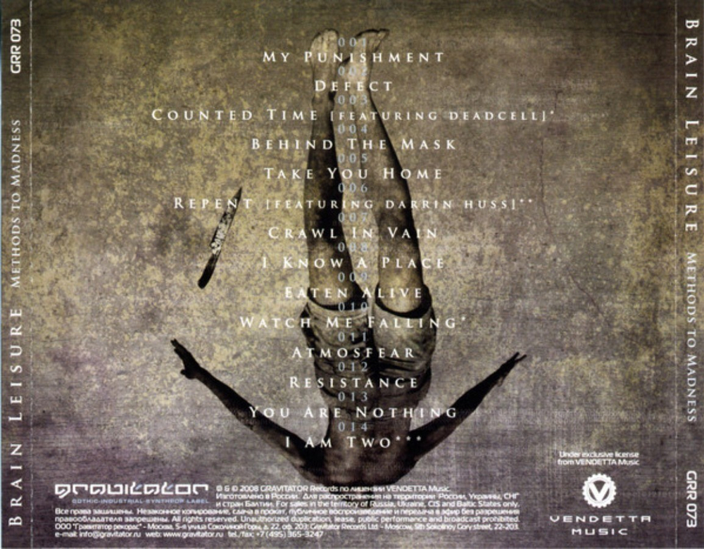 Brain Leisure / Methods To Madness (RU)(CD)