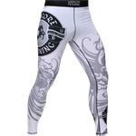 Компрессионные штаны HT Heraldry White