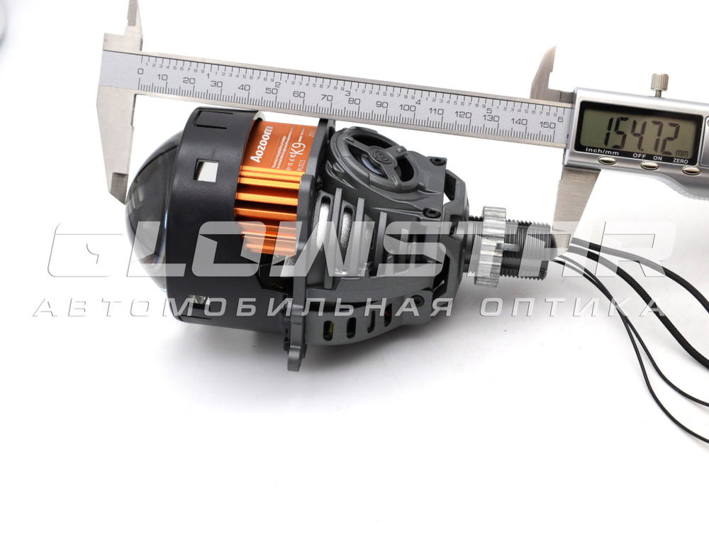 Билед модули Aozoom K9 2025 3.0 дюйма, 2 чипа, 5500K, 12V, 65W/73W, крепление 3R и съемное гаечное