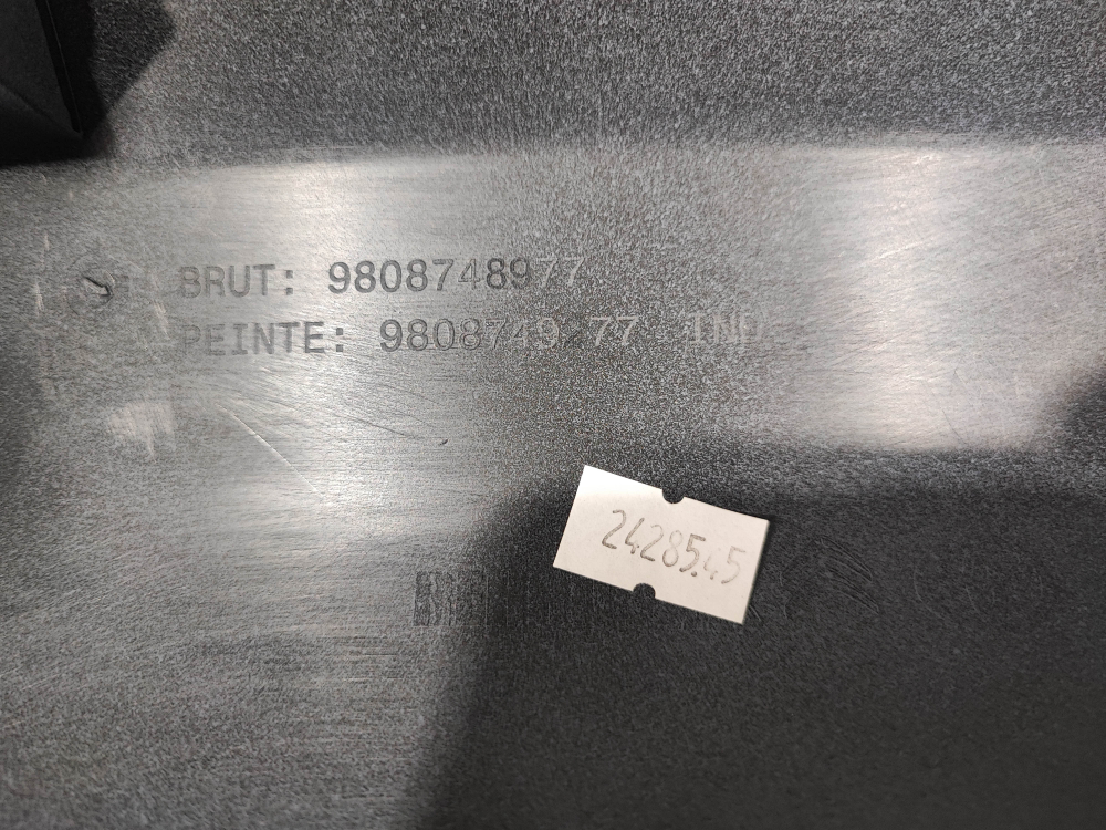 Накладка двери передней правой Peugeot Expert 2 07-16 Б/У Оригинал 9808749277