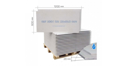 Элемент пола КНАУФ СУПЕРПОЛ