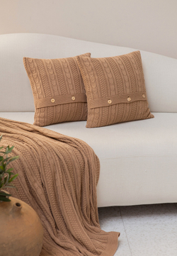 Плед 150х200 Luxberry Lux 10 рыжая замша