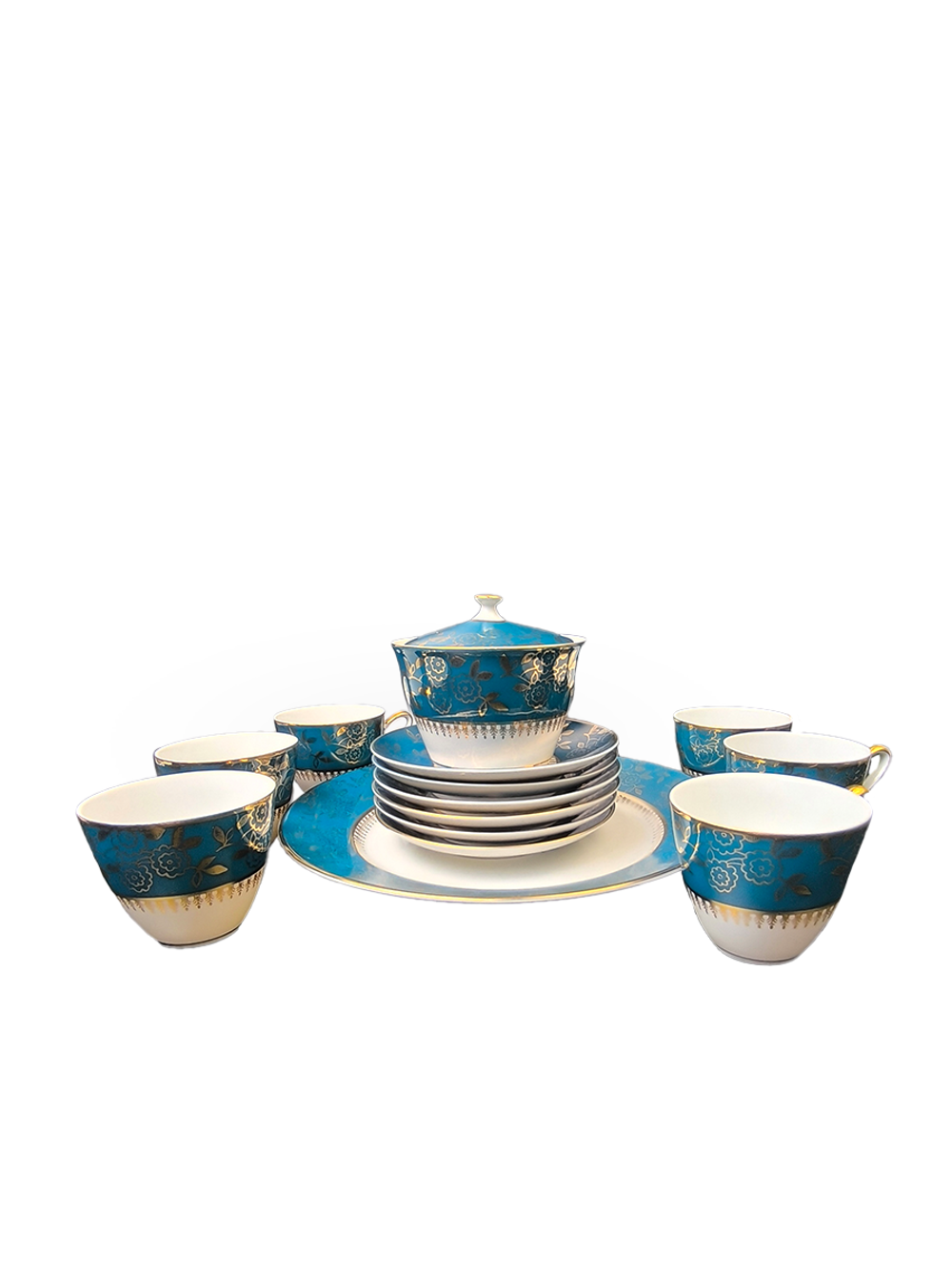 Набор чайный на 6 персон Moritz Zdekauer (MZ), Чехословакия