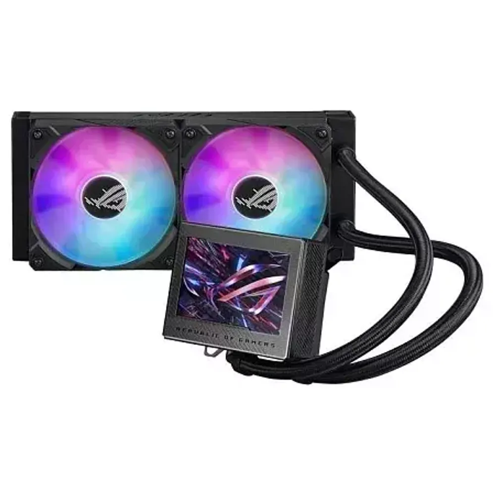 Водяное охлаждение CPU Asus ROG RYUJIN III 240 Liquid CPU Cooler, 2 x12cm, Black