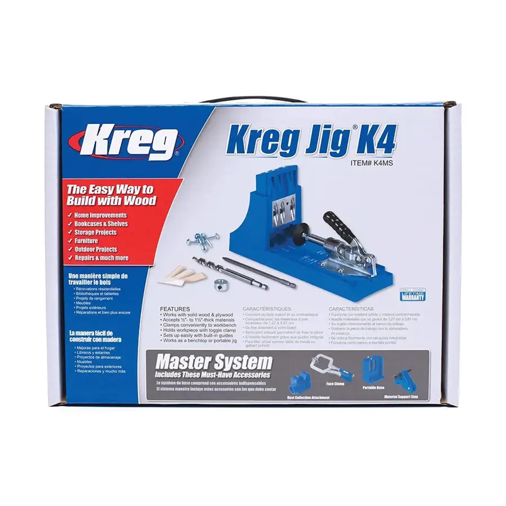 Приспособление для соединения саморезами Jig K4 ® Master System метрическое Kreg K4-INT