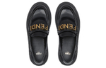 FENDI Logo-lettered Chunky-sole Loafers