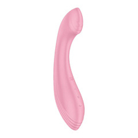 Розовый вибромассажер 19см Satisfyer G-Force 4048628