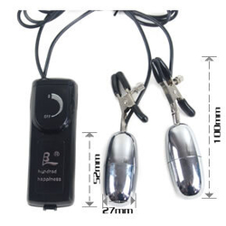 Baile FLIRT - Виброзажимы на соски с пультом управления