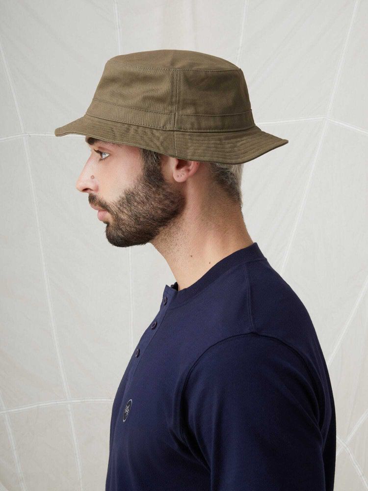 Панама Alpha Industries Cotton Bucket Hat Olive