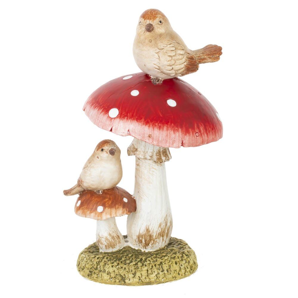 GAEM Фигурка декоративная "Грибы", L10 W8 H18 см
