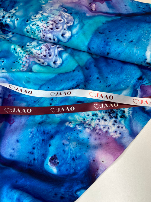 Штапель SILK TOUCH «Океан»