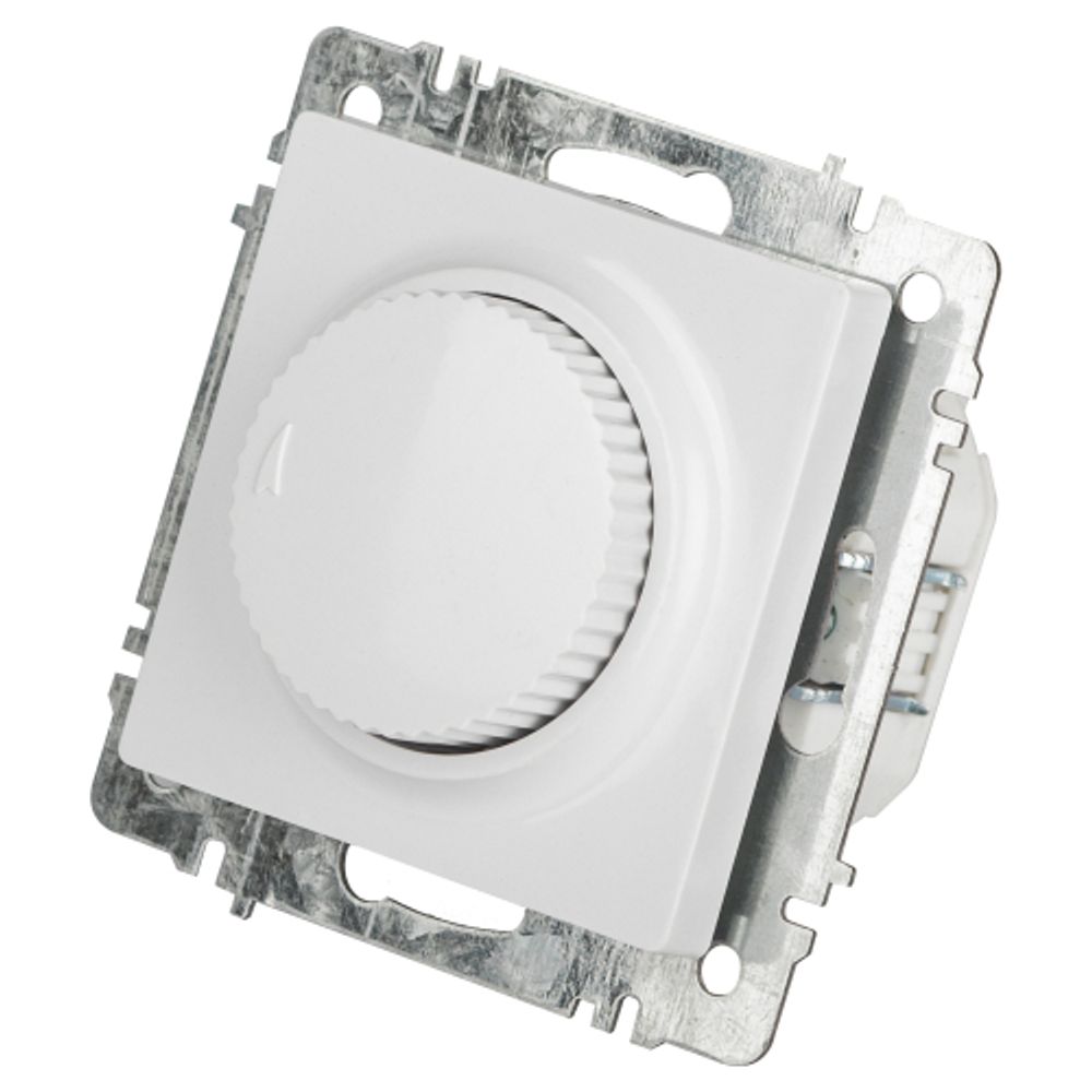 Светорегулятор Intro Accent 6-401-01 поворотный, 600Вт 230В, IP20, СУ, белый