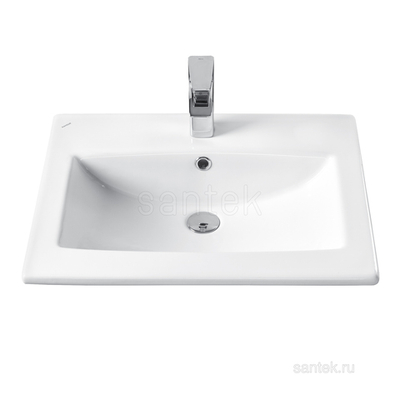 Раковина Santek Элина 60 отверстие под смеситель 1WH501606