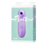 Сиреневый вакуум-волновой стимулятор клитора 12,5см ToyFa Flovetta Lilac 457709