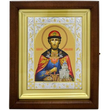 Дмитрий Донской. Икона, писанная в монастыре.