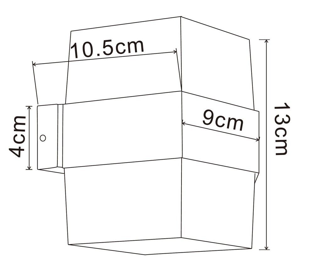Уличный настенный светильник Arte Lamp