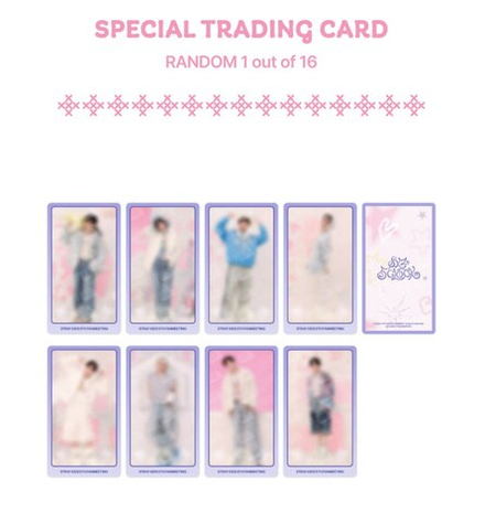 Stray Kids 5TH FANMEETING 𝗦𝗞𝗭 𝟱'𝗖𝗟𝗢𝗖𝗞 SPECIAL TRADING CARD