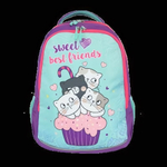 Рюкзак школьный Фламинго "Котята" 28*41*17см, 2 отд, анатом. вставки (Luris)