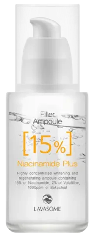 Lavasome Ампула для осветления и выравнивания тона кожи с ниацинамидом 12 % - NIACINAMIDE 12% FILLER AMPOULLE, 30 мл