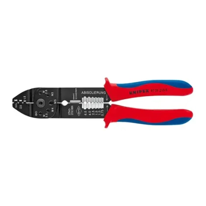 Клещи зажимные для опрессовки чернёные 230 мм Knipex 97 21 215 B