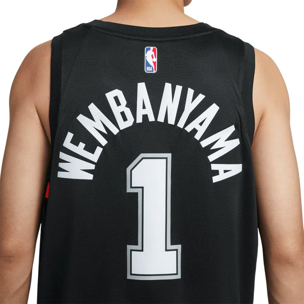 Баскетбольная мужская джерси Nike NBA Swingman Edition Basketball Jersey San Antonio Spurs Victor Wembanyama